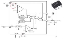 Czy układ LT1934 posiada wbudowaną baterię?