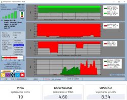 Dobór anteny LTE dla Huawei B818, 2 BTSy (2,6km i 4km), pasma B3, B1, B7, B20, ATK-LOG ALP, zdjęcia