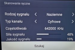 Brak sygnału TV po podłączeniu do multiswitcha MV-512 i anteny Televes