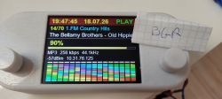 The simplest Internet radio on the ESP32-S3? No installation required – just upload it and it works!