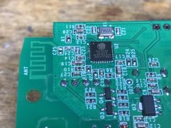 PCB with ESP8285 Chip PCB with ESP8285 and electronic circuits.