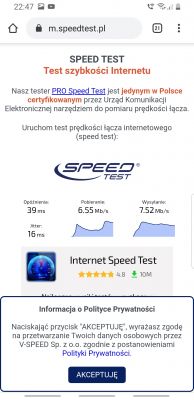 Spadek prędkości internetu na PC z płytą Asus P8H61-M LX2
