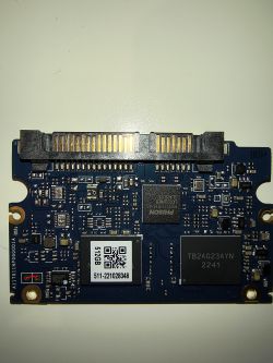 Goodram CL100 SSD PCB with marked potential short-circuit jumper point