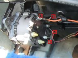 Marcruiser 5.7 V8 - Nowy alternator - nowe wtyczki - brak instrukcji