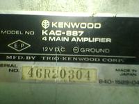 Wzmacniacz Kenwood Kac-887 - jak podpiąc ?