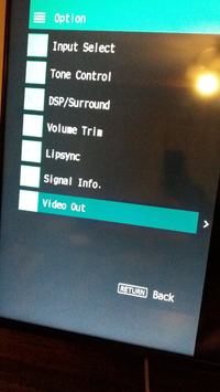 HDMI connection - SONY TV - YAMAHA RX-V481 receiver - no picture
