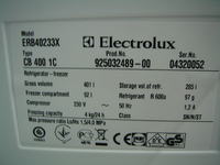 Lodówka Electrolux ERB40233X Czy są różne wersje? Lodówka Electrolux ERB40233X Czy są różne wersje?