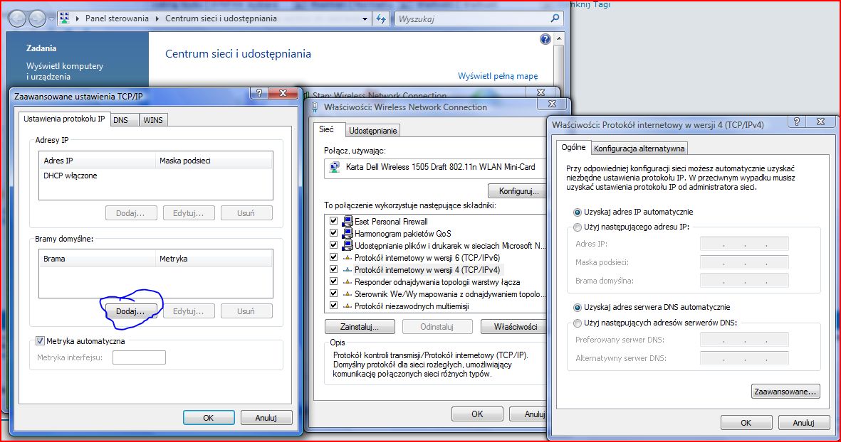 Fritz Box 7141 - nie można wejśc na strone ustawień