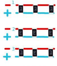 Connecting a Resistor: Soldering Techniques, Direction, and Rules for Options 1, 2, and 3