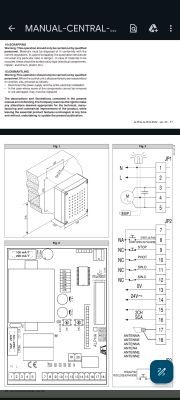Instrukcja techniczna sterownika napędu bramy Bft Alpha Boom
