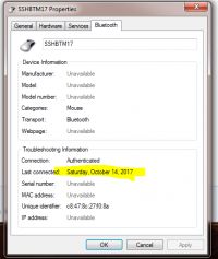 Sandstrom SSHBTM17 - Mysz Bluetooth domyślne "zawsze podłączona"