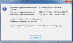 DMDE Ustawienie MBR/GPT - dysk WD30PURX-64P6ZY0 3TB