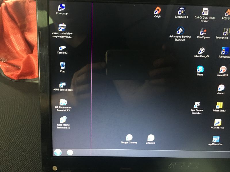 Czyściłem laptopa nie działa klawiatura! Ktoś coś wie? Czyściłem laptopa nie działa klawiatura! Ktoś coś wie?