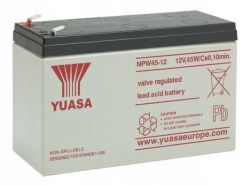 Akumulator Yuasa NPW45-12 12V 45W 8,5AH JAPAN nie działa