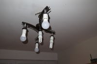 Fluorescent Lamp 85W E27: Irregular Flashes When Disconnected from Power Supply in 1993 Flat