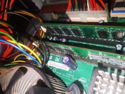 Brak obrazu po OC Intel Core 2 Duo E4300 - uszkodzony CPU/MB?