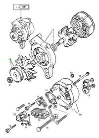 Opel Astra F - Alternator Delco rozładowywuje akumulator napięciem 11,9 V