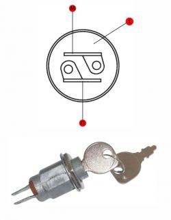 Tecumseh XL/C 6HP VLV60 podłączenie stacyjki 2 pin
