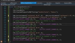 Piece of code in Visual Studio editor.