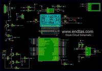 Cyfrowy zegar w stylu steampunk