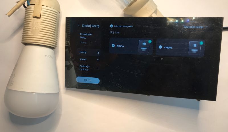 Practical test of the Aqara Panel Hub S1 Plus, or home control centre - tiles, cameras, Zigbee Practical test of the Aqara Panel Hub S1 Plus, or home control centre - tiles, cameras, Zigbee