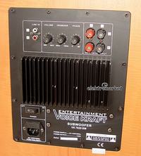VK-7820 - Podłączenie subwoofera aktywnego do wzmacniacza stereo