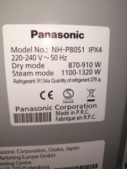 Panasonic NH-P80S1, w sekwencji losowej powtarza błąd H28