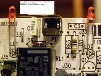 Ardo LS9209a-2 - Zwarcie na sterowniku, wymiana elementu 1M63 i stabilizatora MC 79L 05APC