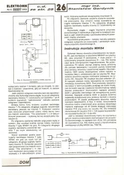 Dzwonek do drzwi oparty na procesorze Z80 (reprodukcja MIK64)