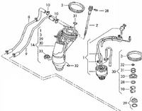 audi a8 2.5tdi jak wyciągnąć kosz pompy ze zbiornika
