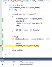 Warunek if na procesorze xmega z debuggerem atmel ice działa nieprawidłowo