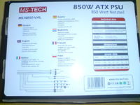 MS-TECH MS-N850-VAL - opinie o zasilaczu do i7-2600K i GTX 570