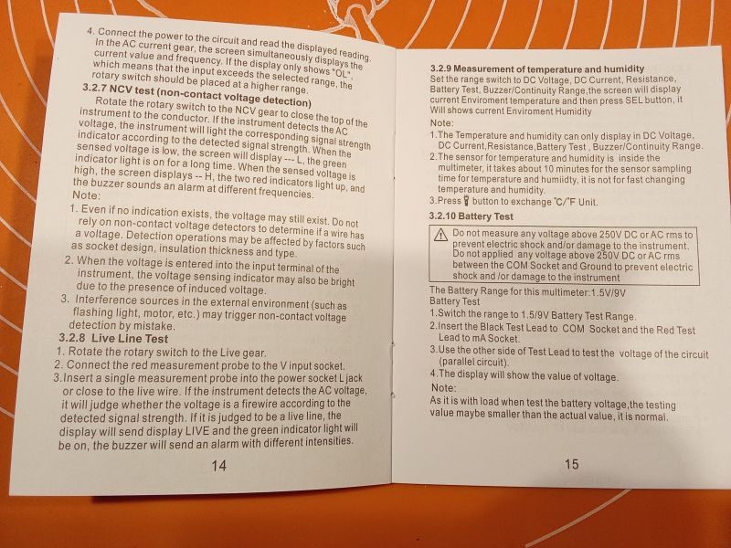 MESTEK DM 100 - miernik uniwersalny dla każdego? Krótki opis i kilka fotek.