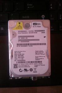 Przenośny WD My Passport Essential 320GB nie startuje talerzy