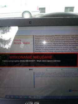 Doblo 1.4 Malibu - Odczyt temperatury zewnętrznej.