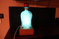 Lampka RGB sterowana przyciskami microswith Lampka RGB sterowana przyciskami microswith