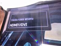 tv Samsung ue46d6500 when turned on the screen is highlighted but it does not di