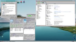 Windows 95 uruchomiony na nowoczesnym komputerze z procesorem Intel Haswell