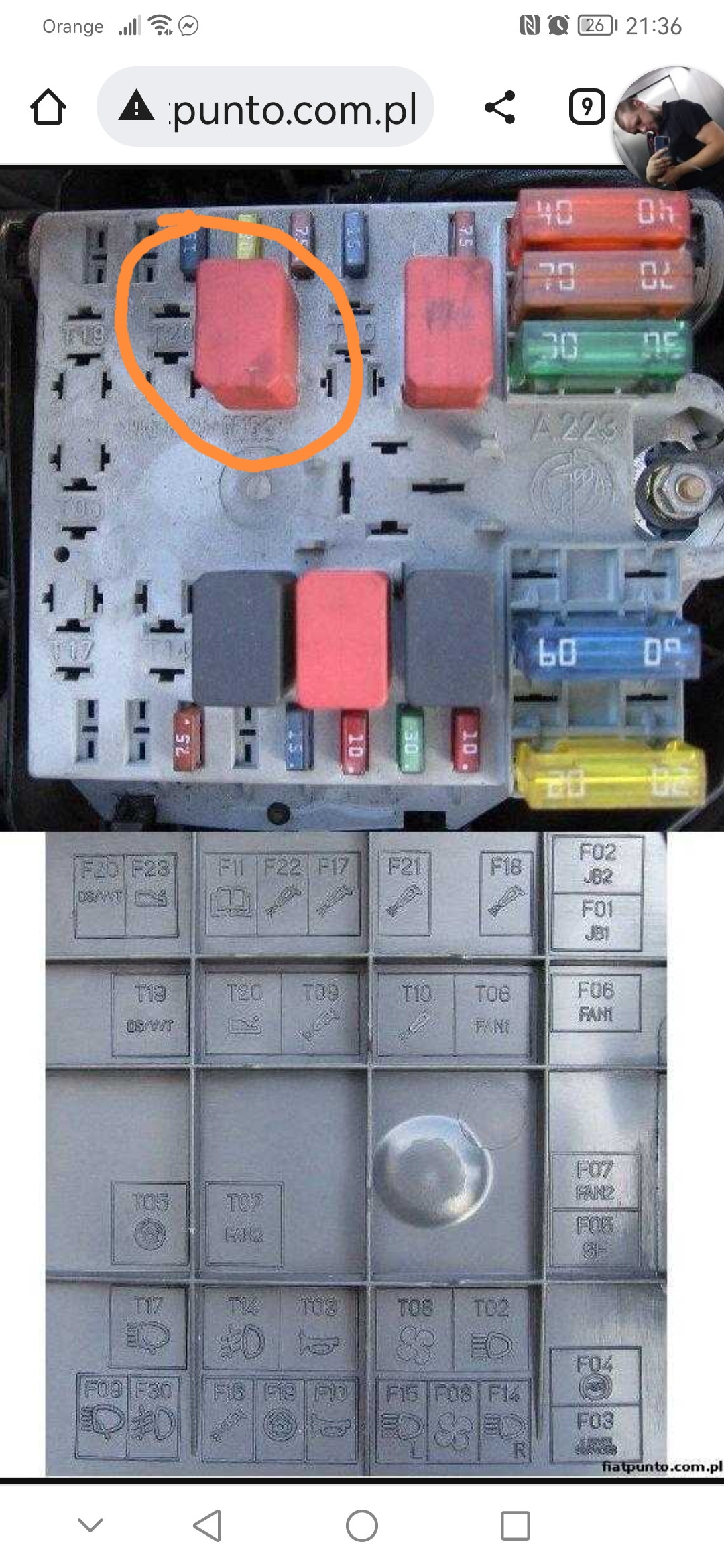 Fiat Punto 2002 1 2 Benzyna Nie Kr ci Rozrusznik Wymieniony Na Inny 