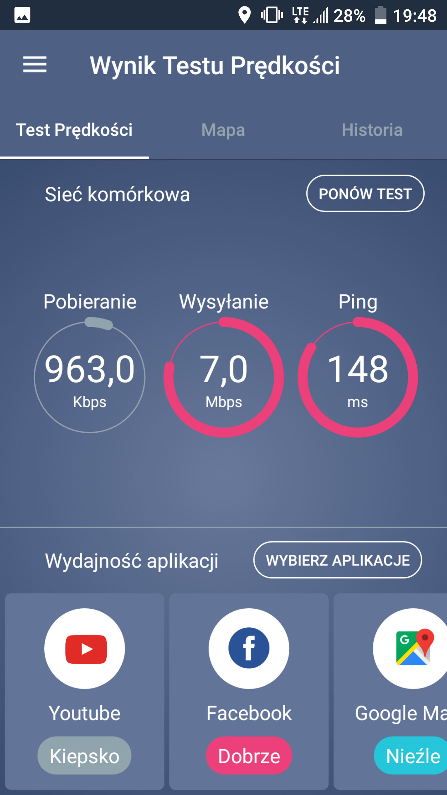 Zakopane LTE plus niska prędkość pobierania - elektroda.pl - Dlaczego Nie Mam Internetu W Telefonie Plus