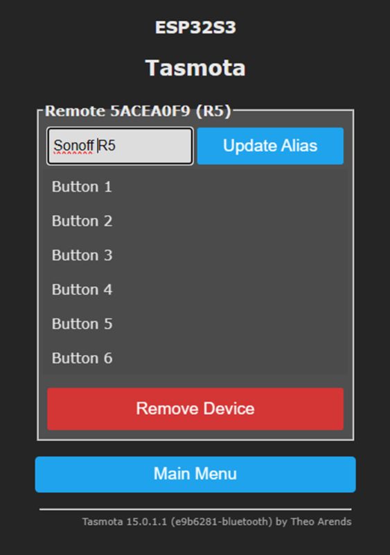 How to connect Sonoff R5 Bluetooth Remote to Home Assitant via ESP32 Tasmota Bluetooth Gateway? How to connect Sonoff R5 Bluetooth Remote to Home Assitant via ESP32 Tasmota Bluetooth Gateway?