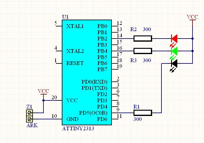 Проекты для attiny2313