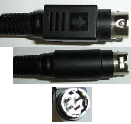 wtyk zasilacza 4 PIN (mini DIN ?)