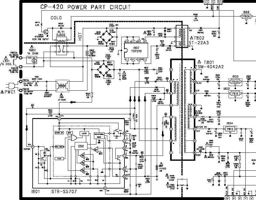 Daewoo 21t1mt схема