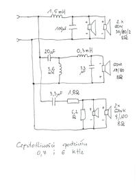 budowa kolumn 2x500 W 3-drożne
