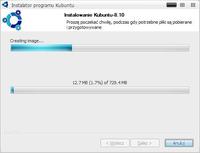 Bezinwazyjna instalacja Kubuntu na Windows. Bezinwazyjna instalacja Kubuntu na Windows.