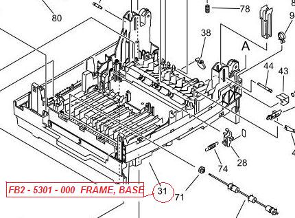 Nr katalogowy elementu Canon NP6012/6312