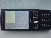 [N95] Nokia N95 8GB - uszkodzenie płyty głównej, brak obrazu po wymianie taśmy LCD