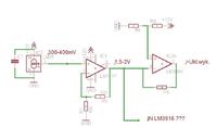 LM35 , wzmacniacz nieodwracający , komparator..... LM35 , wzmacniacz nieodwracający , komparator.....
