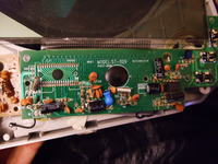 radio z zegarkiem i z termoetrem